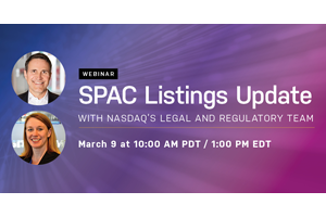 Nasdaq Webinar: Update on SPAC Listing Qualification Rules